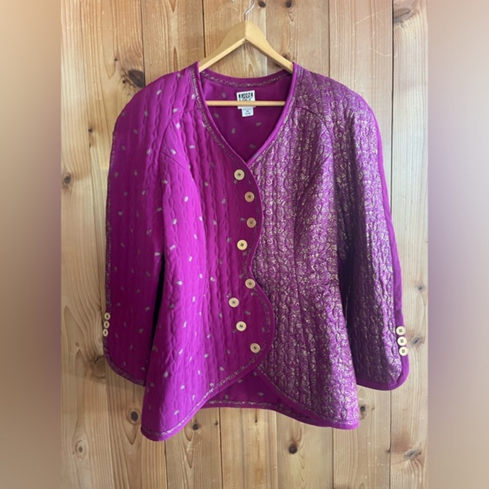 VTG 80’s 90s Jeanne Marc Quilted Jacket Medium